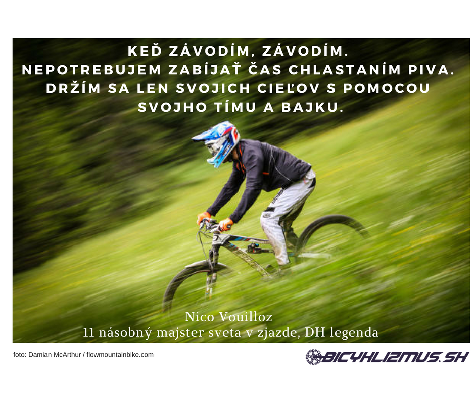 Nico citát na www.bicyklizmus.sk